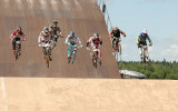 Foto: BMX nedēļas nogale jaunajā superkrosa trasē pie Valmieras