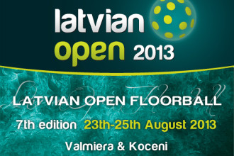 Septīto reizi aicina florbola turnīrs "Latvian Open"