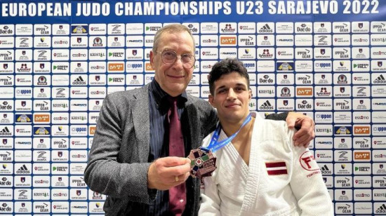 De Anželisam džudo "Grand Prix" posmā Austrijā zaudējums astotdaļfinālā