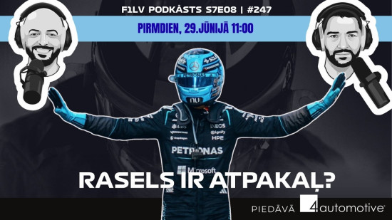 Klausītava | F1LV podkāsts: pēc Austrijas GP - vai Rasels ir atpakaļ?