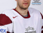Latvijas hokeja valstsvienības uzbrucējs Aleksejs Širokovs