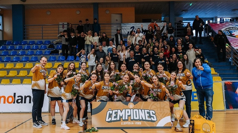 Jūrmala Wins First Latvian Women’s Basketball Title, Led by Aleksa Purmale’s Performance