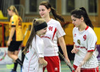 Foto: U16 vecuma grupas meiteņu komandas sacenšas Ķekavā