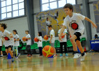 Foto: "Basketbols aicina" šoreiz Mārupes sporta centrā