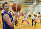 Foto: "Basketbols aicina" viesojās Krāslavā