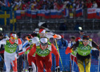 Ukrainas slēpotājas nepiedalās komandu sprinta sacensībās
