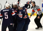 ASV pagarinājumā uzvar Slovākiju un nodrošina pirmo vietu grupā