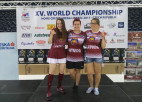 Latvijas sieviešu galda hokeja izlase - Pasaules čempiones