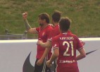 Video: "Liepājai" sešās minūtēs gūst divus vārtus un uzvar Riga FC