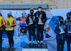 Latvijas jaunajiem kamaniņu sportistiem divas zelta medaļas Eiropas čempionātā