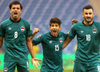 Irākas futbolisti uzvar, sperot soli pretim Pasaules kausa pārspēļu kārtai