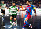"Barça" telpu futbolisti Rīgā triumfē Čempionu līgā