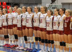 Latvijas sieviešu volejbola izlase draudzības spēlē piekāpjas austrietēm