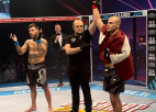 MMA cīkstonis Leisāns Somijā izcīna uzvaru pār Silvu