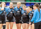 "Salaspils Sporta skolas" handbolistēm otrā uzvara Virslīgas otrajā posmā