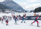 "Tour de ski" palikušas tikai 33 slēpotājas, izstājušās Eidukas divas ciešās konkurentes