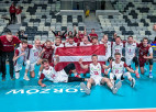 Latvijas U20 volejbolisti Eiropas meistarsacīkšu kvalifikācijā pārspēj Igauniju