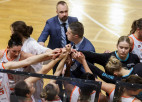 Augstāk izsētās TTT basketbolistes Latvijas finālu sāks RSU laukumā
