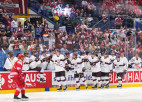Video: PČ ievadā Latvijas hokejisti trīsreiz atspēlējas un uzvar papildlaikā