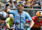 Kavendišs 35. reizi izcīna uzvaru "Tour de France" posmā