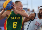 Lietuvas 3x3 izlase atgūstas ar divām uzvarām, ASV bez Fredeta 0-3