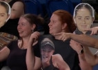 Video: Ostapenko fanes nokļūst TV ekrānā