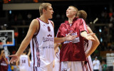 Foto: Latvija beidz čempionātu dramatiskā galotnē