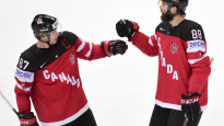 Kanādas uzbrukums turpina <i>uguņot</i> ar 9:0 pret Baltkrieviju