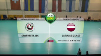 Latvian Open florbolā: Storvreta IBK - Latvijas izlase. Spēles ieraksts