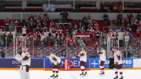 Latvijas hokejisti minimāli piekāpjas Vācijai un netiek mājas PČ ceturtdaļfinālā