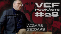 Klausītava | VEF Rīga podkāsts: Par 100 punktiem vienā spēlē un basketbola karjeru ar Aigaru Zeidaku