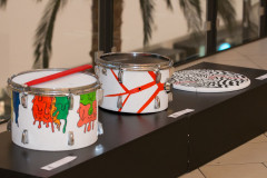 Foto: Instrumentu brīnumainās pārvērtības festivāla “Bildes 2017” izstādē