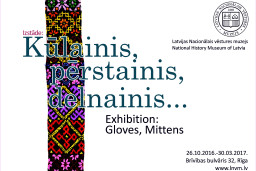 Latvijas Nacionālajā vēstures muzejā atklās izstādi par cimdiem