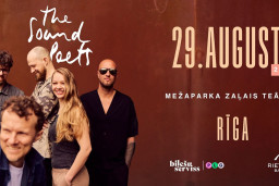 Grupa “The Sound Poets” izziņo jaunu albumu un koncertu Mežaparka zaļajā teātrī
