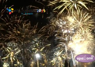 Video: Pilns Rīgas svētku 2015 salūts