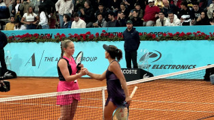 Ostapenko pirmoreiz sasniedz Madrides "WTA 1000" astotdaļfinālu