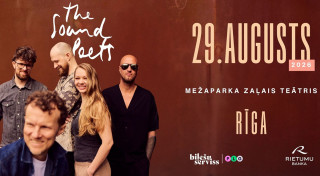 Grupa “The Sound Poets” izziņo jaunu albumu un koncertu Mežaparka zaļajā teātrī