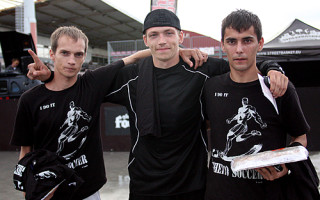 "Brasas" futbolisti labākie Ghetto ūdenspolo pie "Skonto" stadiona