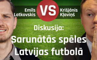 Sarunātās spēles Latvijas futbolā: Kļaviņš pret Latkovski