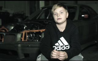 Video: 11 gadus jaunais Nikolass Bertāns stāsta par savu sapņu drifta auto
