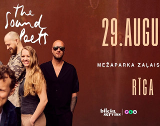 Grupa “The Sound Poets” izziņo jaunu albumu un koncertu Mežaparka zaļajā teātrī