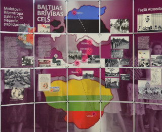Festivāla „Via Baltica” ietvaros muzejā tiks atklāta izstāde  „Baltijas brīvības ceļš”