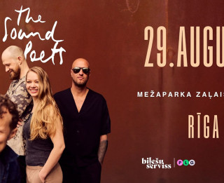 Grupa “The Sound Poets” izziņo jaunu albumu un koncertu Mežaparka zaļajā teātrī