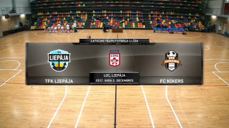 Video: LTFA 1. līga telpu futbolā: TFK Liepāja - FC Nikers