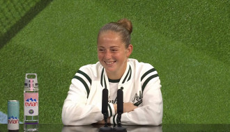 Ostapenko: "Vimbldonas atmosfēra ļoti atšķiras no citiem <i>Grand Slam</i>"