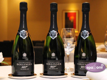 Video: Īpašā "Bollinger" pasākumā uzsāk jaunās Bonda filmas SPECTRE uzvaras gājienu Rīgā