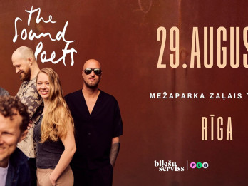 Grupa “The Sound Poets” izziņo jaunu albumu un koncertu Mežaparka zaļajā teātrī Grupa “The Sound Poets” izziņo jaunu albumu un koncertu Mežaparka zaļajā teātrī