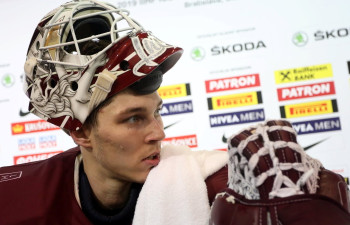 NHL vārtsargs Merzļikins piekritis pievienoties Latvijas izlasei