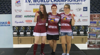 Latvijas sieviešu galda hokeja izlase - Pasaules čempiones