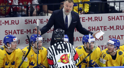 Zviedrijas treneris vaino latviešus tēlošanā, spēlētāji piekrīt